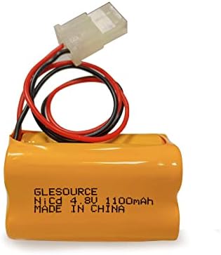 Glesource 4.8V 1100mAh Ni-CD AA Substituição de pacote de bateria para Energizer N20AE015A Custom-222 NIC0905 OSA146 PRECOLITE