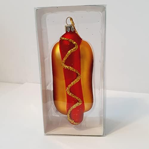 Kurt Adler Noble Gems Hot Dog Christmas