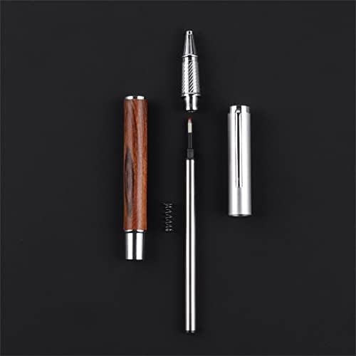 Jydqm Ball Pen Metal Ballpons Cans School Office Business Signature Roller Pen Writing Student Stationery