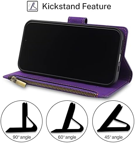 Antsturdy for Samsung Galaxy S8 5 5.8 Caixa de carteira, capa protetora de fólio de couro PU de luxo com pulseira de pulso [bloqueio