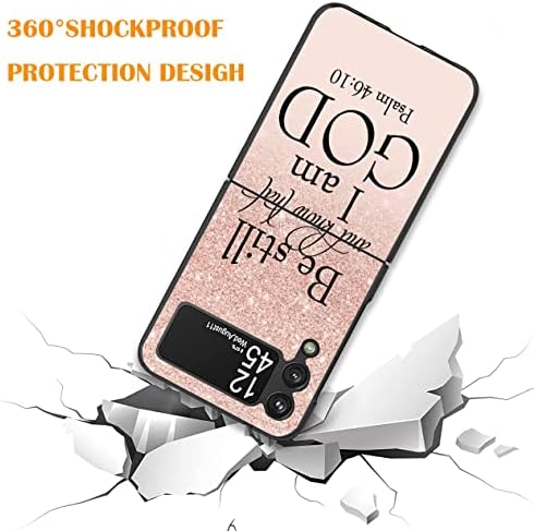 Para o caso Samsung Galaxy Z Flip 4, tampa de proteção à prova de choque que não é de choque não limpa avançada.