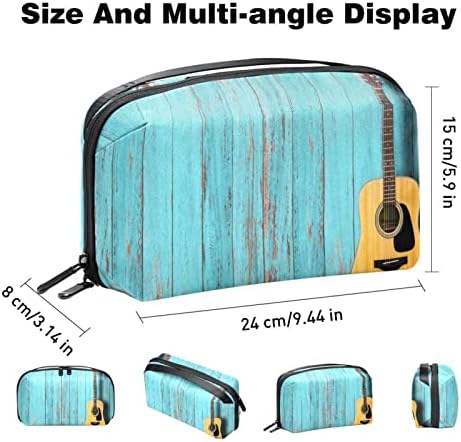 Carteira de bolsa de bolsa de viagem de caixa de transmissão de caixa de transporte de caixa USB Acessório de bolso, guitarra
