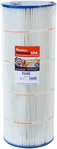 Cartucho de substituição PLEATCO PA120 para Hayward Star-Clear Plus C-1200, STA-Rite PXC-125, 1 cartucho
