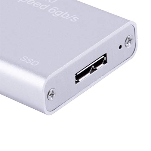 Mini MSata mais recente para USB 3.0 Caixa de disco rígido SSD CASO DE GEBILIÇÃO EXTERNAL CASO MSATA SOLID ESTADO CASA