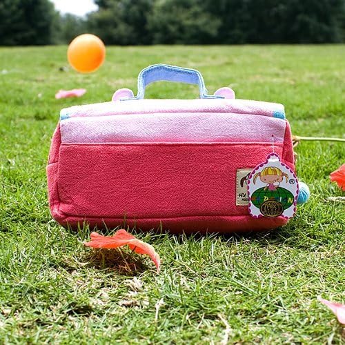 Blancho Bedding - [coelho rosa] Appliques bordados para bolsa de lápis / bolsa de cosméticos / caixa de transporte / caixa