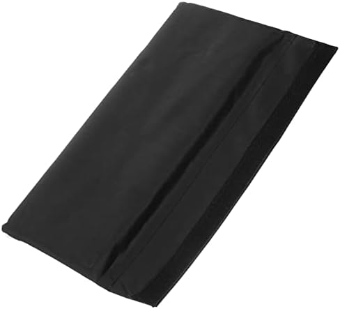 Inoomp 2pcs Barbell ombreiras esponjas Fitness Black