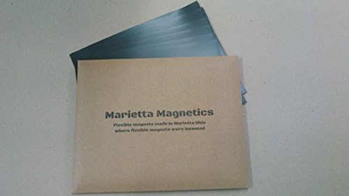 Marietta Magnetics - 50 folhas magnéticas de 8 x 10 adesivo 20 mi