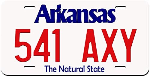 Alabama Placa personalizada personalizada Acessório de automóveis para automóveis fora da estrada Alumínio durável personalizado
