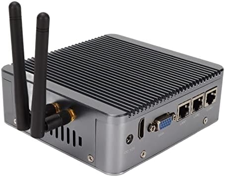 Ashata Mini PC para 10, J1900 Processadores 4 GB RAM 256G ROM Mini Desktop PC, Micro Computador de Core, VGA Dual Dual Sreen 4K, mini computadores de negócios