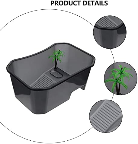 Recipientes de vidro Mini tanque de tartaruga Caixa de manutenção: Tanque de criação de aquários de répteis Tanque