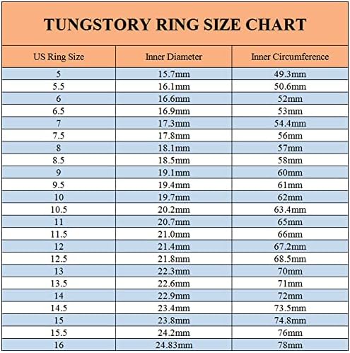 Tungstory 10mm steampunk rodusen tungstênio anel para homens mulheres koa madeira embebida em conforto polido ajuste tamanho 7-14