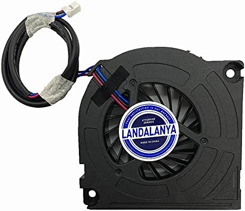 Landalanya Replacement New Cooling Fan for Samsung TV HU7580 HU8500 HU8550 HU8590 HU9000 HU9800 HU7500 HU7505 HU7590 HU8200 HU8205 HU8280 HU8290 HU8700 HU8800 KDB04112HB X02 DC12V 6CM 3Pin LS47T3 Fan