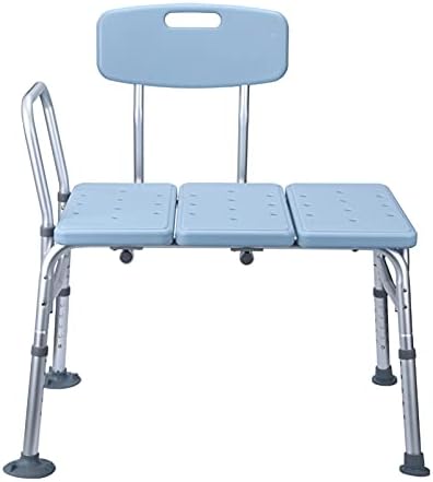 Uongfi 3 placas de moldagem de sopro cadeira de banho de liga de alumínio azul