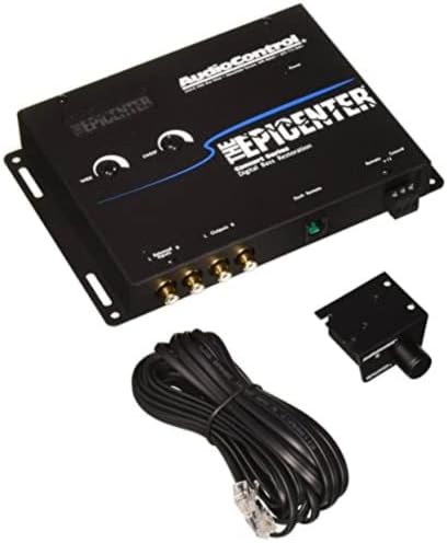 Audiocontrol Epicenter Digital Bass Control Processor, Enhancer de áudio de carro com controle remoto com fio