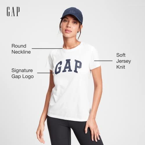 T-shirt de Logo Classic Logo Classic do Gap Women's 2-Pack