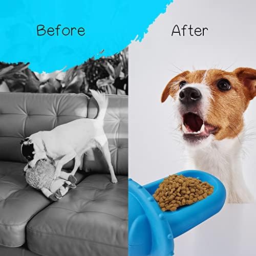 Crate Training Aid para cachorros e cães- Rubber Dog Amendoim Lick Padrate Treat Anexping para comportamento e ansiedade