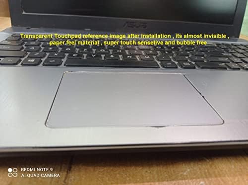 Laptop Ecomaholics Touch Pad Protetor Protector para Lenovo ThinkPad T470 laptop de 14 polegadas, pista transparente