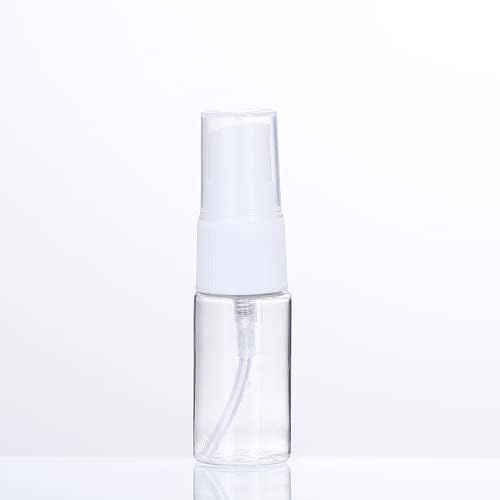 4pcs 10 ml de garrafas de spray, mini garrafas de viagem reabastecível perfume atomizador garrafa de vidro de vidro de vidro garrafa vazia para viagem