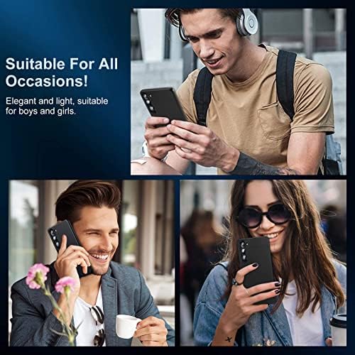 GXMEUIE Caso Ultra Thin para Samsung Galaxy S23 5G, Touch Silky e Material Anti-Fingerprint, Casos de proteção à prova