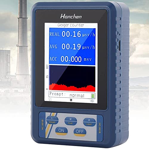 Hanchen 2-in-1 Geiger Counter & Hanchen Nuclear Radiation Detector
