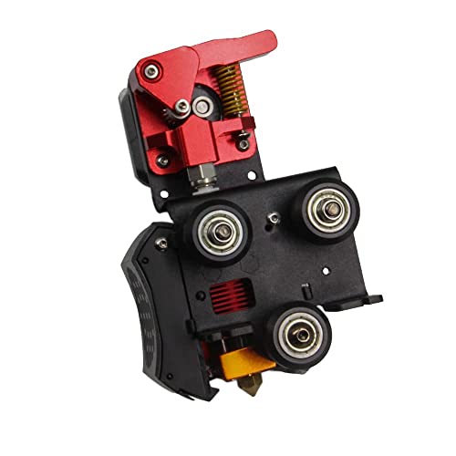 Zeberoxyz Atualize o kit de suporte à extrusora de engrenagem dupla de acionamento direto, com motor de passo, filamento de impressão
