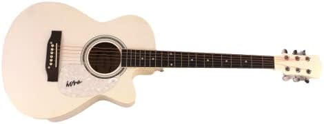 Colter Wall assinado Autograph Tamanho completo da guitarra acústica com autenticação JSA - Stud de música country,