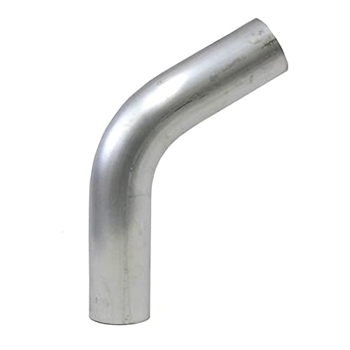 HPS 4 OD, 60 graus Tubos de cotovelo de alumínio Bend, comprimento da perna de 6 de cada lado, 5 1/2 CLR, 6061 T6 calibre 16 sem costura,