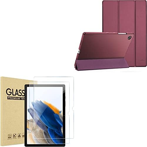 Pacote de capa inteligente Procase Slim com protetores de tela para o Galaxy Tab A8 10.5