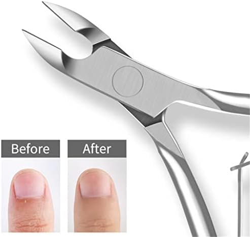 Liuzh Profissional Puneenail Cutticle Nipper Cuidado com aço inoxidável Cutícula de unhas Clipper Dead Skin Remover