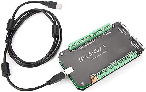 OUMEFAR NVCM 4 Eixo CNC Controlador Ethernet Mach3 Cartão de controle de movimento Double-isolation Card de placa