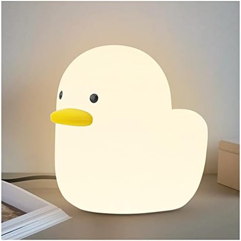 Benson O pato Light Tubbo Silicone Night Light Bursery Duck Lamp para bebês adultos quarto de quarto…
