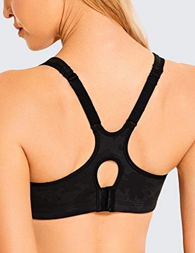 Syrokan High Impact Sports Sports for Women Underwire High Support Racerback No Gounce Workout Fitness Gym