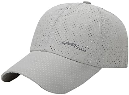 Capas de beisebol unissex Base de beisebol respirável Cap boné de verão Mesh Sun Hats