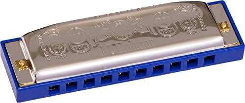 Hohner Harmonica Pentaharp Harmonica, Chave de E Minor, aço inoxidável