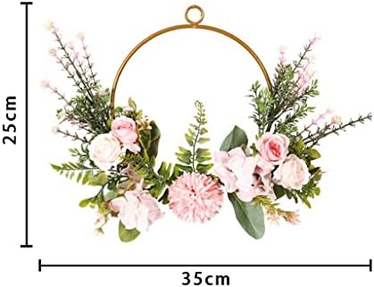 Geltdn Spring Wreaths Flowers Flowers Garland Greath for Home Christmas Wedding Party Decoration