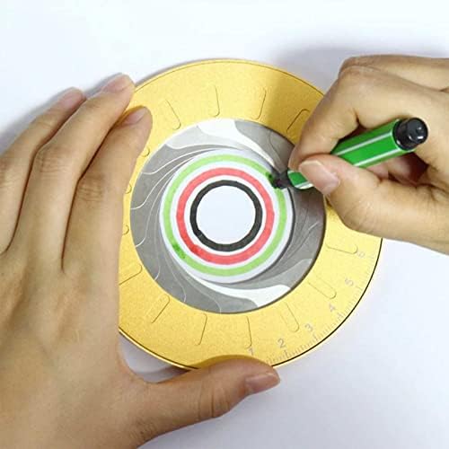 Ferramenta de desenho ao círculo de gigesute, ferramenta de régua de desenho de círculo ajustável, fabricante de desenho