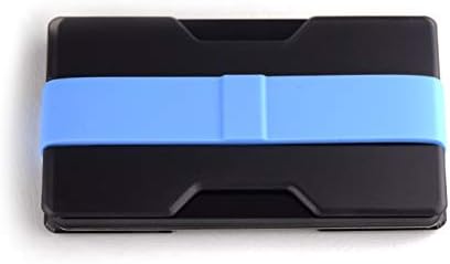 Radix One Slim Cartet - Minimalista Pocket Pocket Ultralight Fino Policarbonato Wallet Money Clip