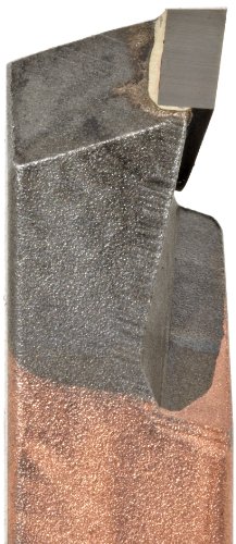 American Carbide Tool Tool com ponta de carboneto Bit para chato de 30 e 45 graus, neutro, grau C6, haste quadrada de 0,75 , tamanho TSE 12