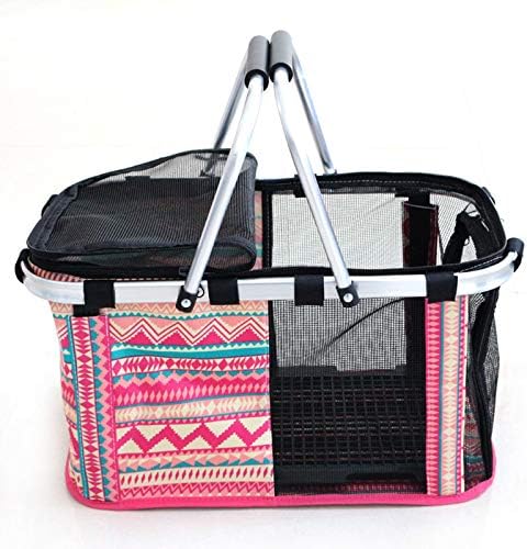 Bolsa de estimação portátil, mochila portador de pet mochilas de pet -transportador de viagem de viagem Airline Airline