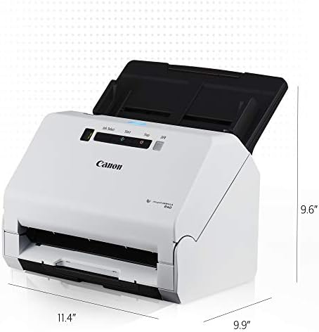 Canon ImageFormula R50 Scanner de documentos comerciais para PC e Mac - Scanner de documentos de Office Duplex e ImageFormula