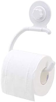 Porta de papel de papel de papel higiênico WSSBK ， Sucção da porta Coloque do gancho da cozinha Banheiro de papel toalha