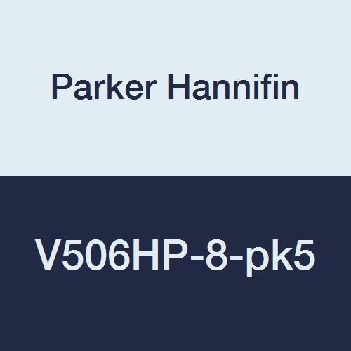 Parker Hannifin V506HP-8-PK20 Válvula de esfera industrial, vedação de dissulfeto de Delrin molibdênio, embutida, 3/4 -16 UNF