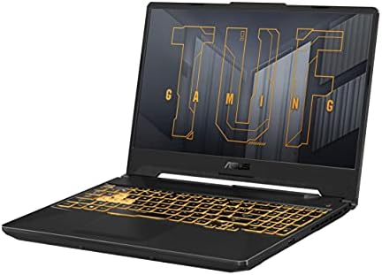 Laptop para jogos ASUS TUF GAMING F15, exibição do tipo IPS de 15,6 '' '144Hz FHD, processador Intel Core i5-11400H, GeForce RTX 3050,