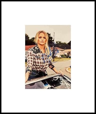 Miranda Lambert Autograph com certificado de autenticidade