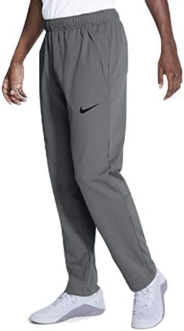 Calça de treinamento masculina da Nike, cinza grande