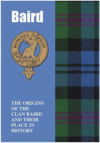 I Luv Ltd Baird Ancestry Livrelet Breve História das Origens do Clã Scottish