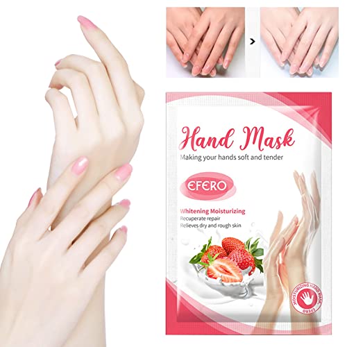 Cuidados com a mão hidratante adequado para envelhecimento seco máscara manual rachada esfoliação regenerando