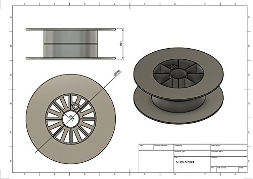 IC3D Natural 2,85mm PLA 3D Filamento - 2,5 kg de bobo - precisão dimensional +/- 0,05mm - filamento de impressão 3D de grau