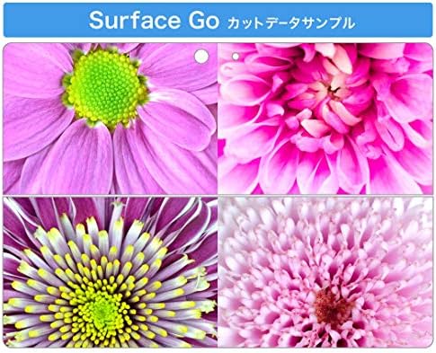 capa de decalque igsticker para o Microsoft Surface Go/Go 2 Ultra Thin Protective Body Skins 001012 Flor Pink