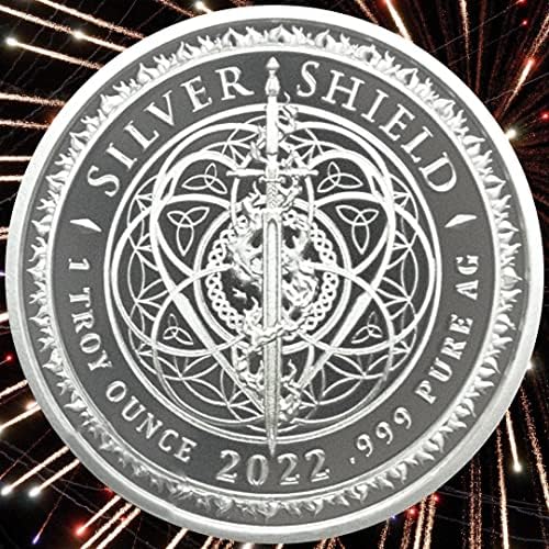 1 oz .999 Silver Shield Trivium Girls Bu Round + Capsule Grátis
